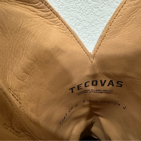 Tecovas Tan Heeled Boots - Picture 5 of 5